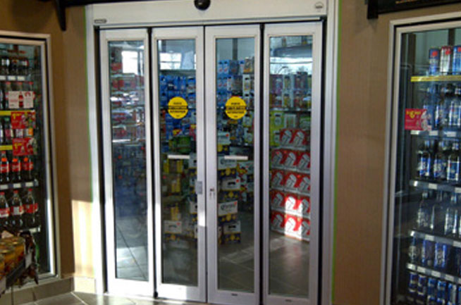 portomatique portes pliantes bi-fold